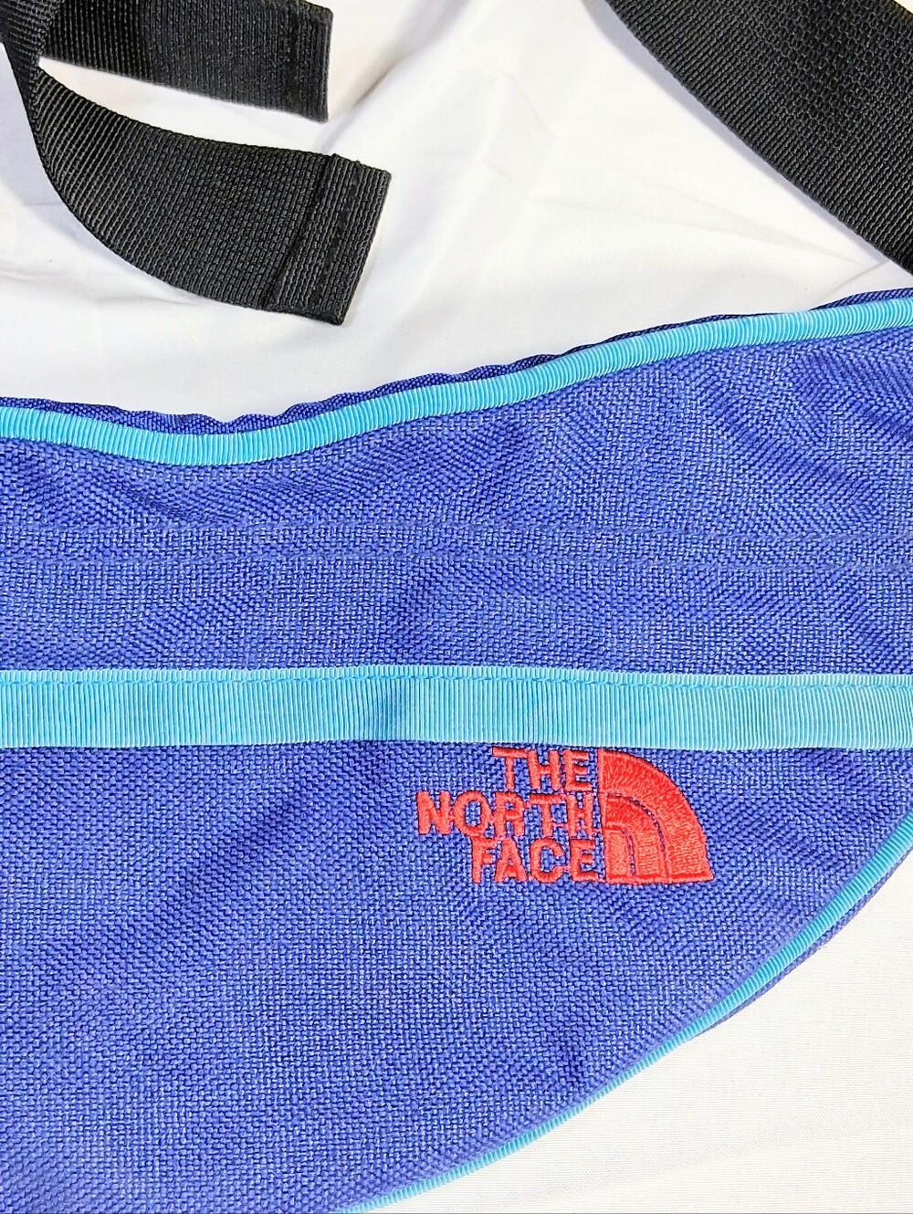 Unisex Men's or Women's North Face Vintage Blue and Aqua Fanny Pack - Picture 4 of 11